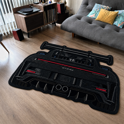 Track Legend Tufted Wool Rug | Motorsport Collection — KYRO