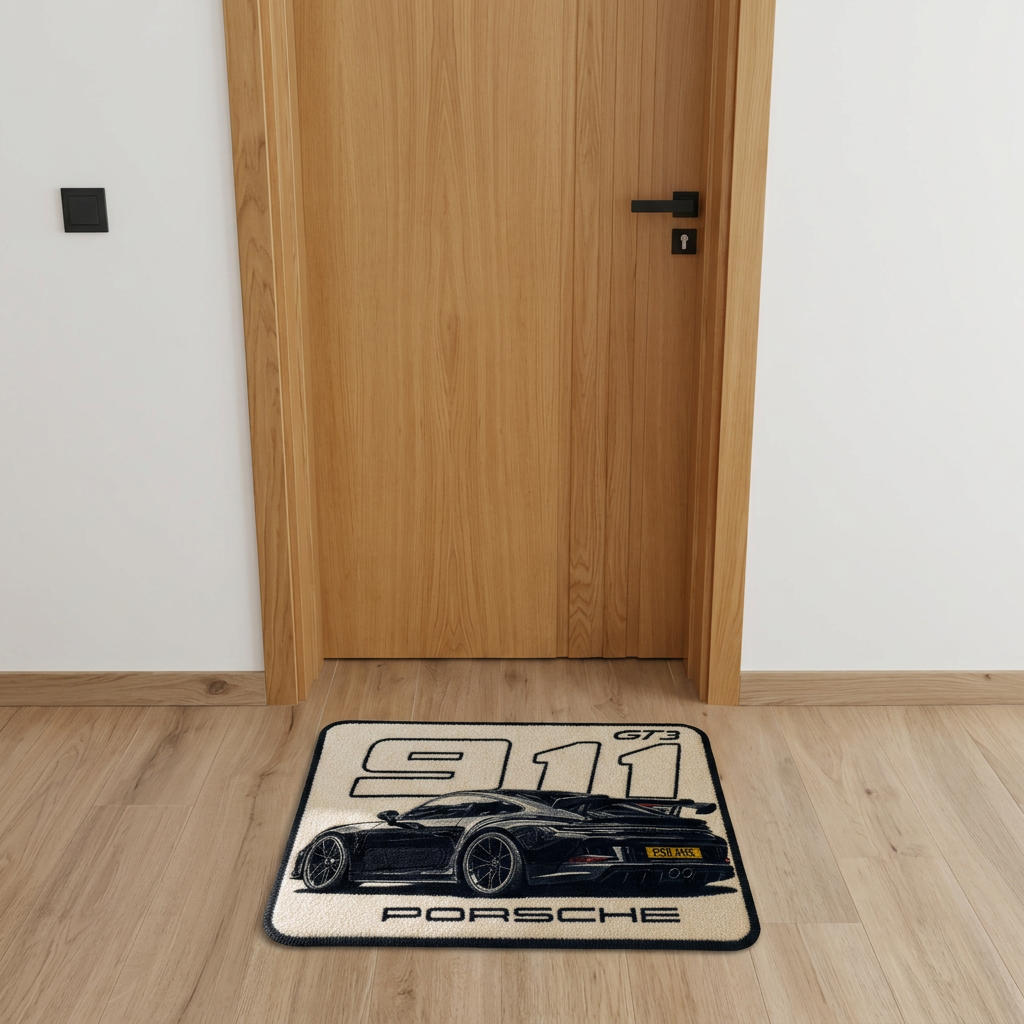 Track Heritage Tufted Entry Mat | Motorsport Collection — KYRO